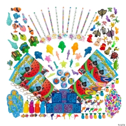 Tropical Novelty Toy Assortment - 250 Pack